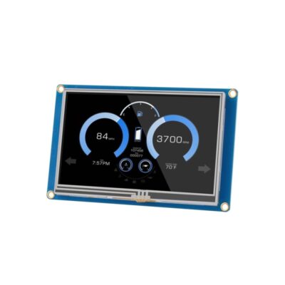 نمایشگر 4.3 اینچی فول کالر تاچ Nextion HMI مدل NX4827T043 دارای ارتباط سریال