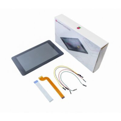 نمایشگر و تاچ اسکرین خازنی 7 اینچ رزبری پای Raspberry Pi - محصول Element 14