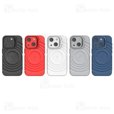 قاب سیلیکونی مگ سیف آیفون Apple iPhone 15 Corrugated MagSafe