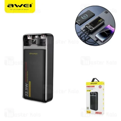 پاوربانک 20000 اوی Awei P78K توان 22.5 وات