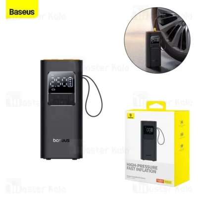کمپرسور باد چند منظوره بیسوس Baseus C11159300111 Supermini Pro BS-CG016 همراه با چراغ قوه