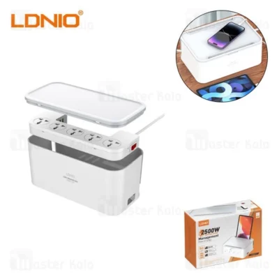 چند راهی برق و شارژر الدینیو LDNIO SN5310 دارای 3 پورت