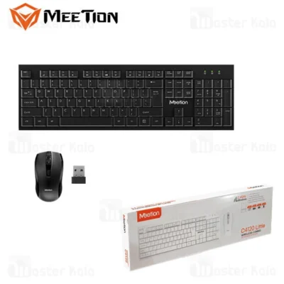 موس و کیبورد وایرلس میشن Meetion MT-C4120 Little