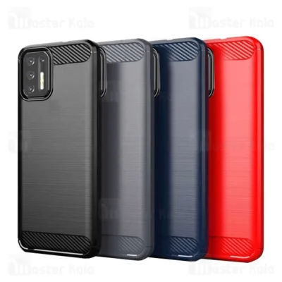 قاب فیبر کربنی موتورولا Motorola Moto G9 Plus Rugged Armor Fiber Carbon