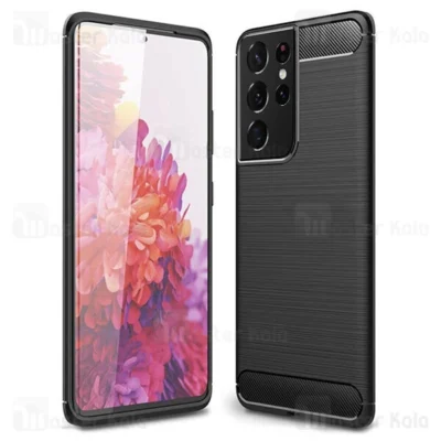 قاب فیبر کربنی سامسونگ Samsung Galaxy S21 Ultra Rugged Armor Fiber Carbon