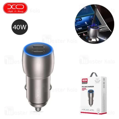 شارژر فندکی 2 پورت ایکس او XO CC51 PD Car Charger توان 40 وات