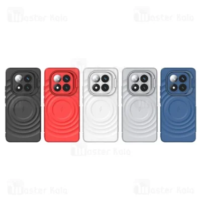 قاب سیلیکونی مگ سیف شیائومی Xiaomi Redmi Note 14 Pro Plus 5G Corrugated MagSafe