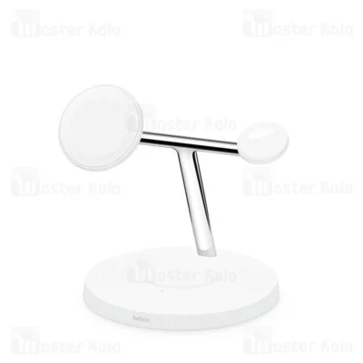 استند و شارژر وایرلس مگ سیف بلکین Belkin Boost charge pro توان 15 وات