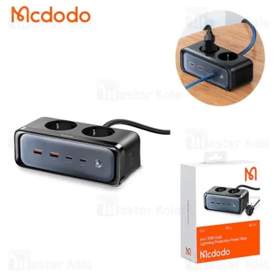 چند راهی برق و شارژر مک دودو Mcdodo CH-4610 دارای 4 پورت