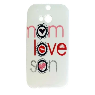 کاور ژله ای طرح دار مناسب برای HTC One M8