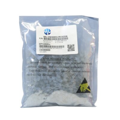 LED اوال سفید مهتابی 5mm تابلو روانی مارک ML بسته1000 تایی