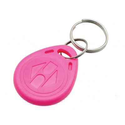 تگ RFID 125KHZ صورتی مدل جاکلیدی