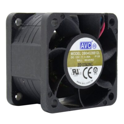 جت فن 12V-0.36A سایز 4x4x2.8cm مارک AVC مدل DB04028B12L