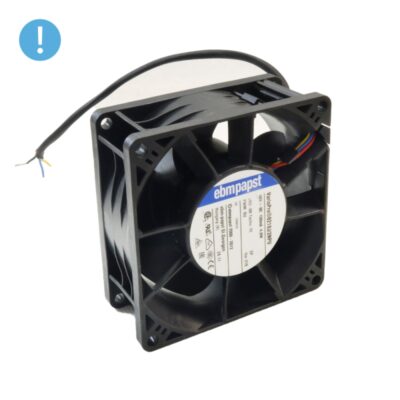 جت فن بلبرینگی 48V سایز 8x8cm ضخامت 3.8cm مدل 8218J/2NPU مارک ebm-papst