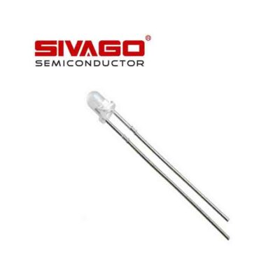 فرستنده IR مادون قرمز 3mm کالیبره شده کد KEL-304C-E مارک SIVAGO بسته1000 تایی