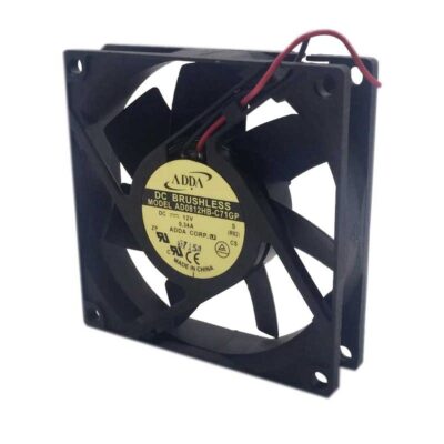 فن 12V دو سیمه سایز 8x8 ضخامت 2cm مارک ADDA مدل AD0812HB