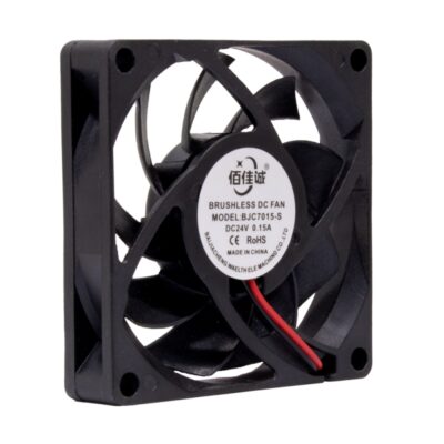 فن 24V دو سیمه سایز 7x7 ضخامت 1.5CM