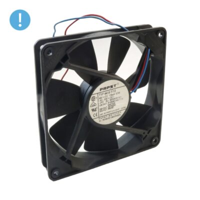 فن براشلس 48V سایز 12x12cm ضخامت 2.5cm مدل 4418F مارک PAPST