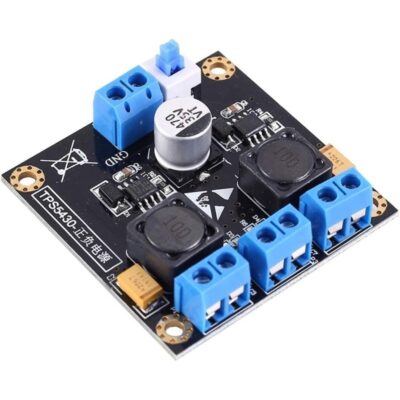 ماژول تغذیه TPS5430 با خروجی ولتاژ متقارن قابل تنظیم 5/12/15 ولت DC