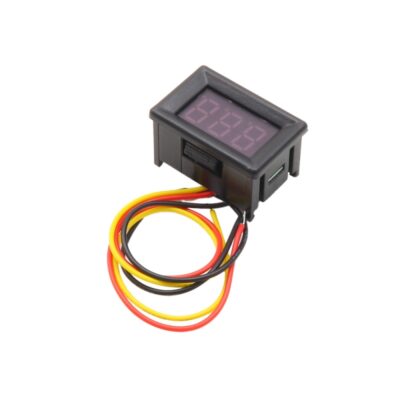 ماژول ولتمتر سایز 0.36 اینچ 3 سیمه روپنلی قرمز