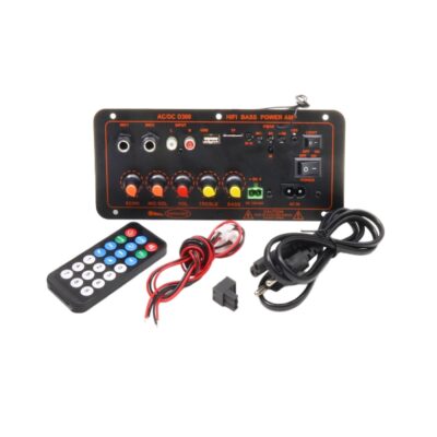 پنل کامل آمپلی فایر HIFI بلوتوثی با خروجی ساب ووفر 300W مدل D300