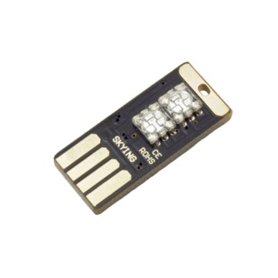 چراغ RGB USB دکوراتیو لمسی خودرو دارای افکت نوری حساس به صدا