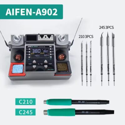 هویه دو قلو دو دسته 6نوک 245-210 AIFEN-A902