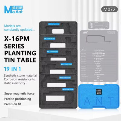 شابلون مگنتی طبقات آیفون X-16PM برند MaAnt M072