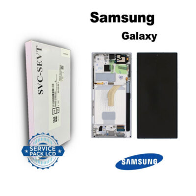 تاچ ال سی دی گوشی موبایل سامسونگ SAMSUNG S22 ULTRA / S908 اورجینال سرویس پک شرکتی بافریم