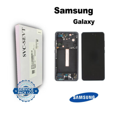 تاچ ال سی دی گوشی موبایل سامسونگ SAMSUNG S21 FE / G990 اورجینال بافریم