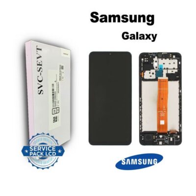 تاچ ال سی دی گوشی موبایل سامسونگ SAMSUNG M12 / M127 اورجینال سرویس پک شرکتی مشکی