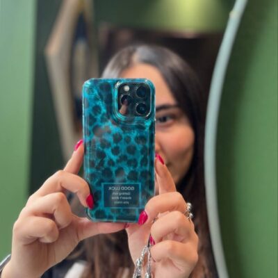 گارد گوشی آیفون ، سامسونگ ، شیائومی 00201805 Green Leopard (بدون آویز)