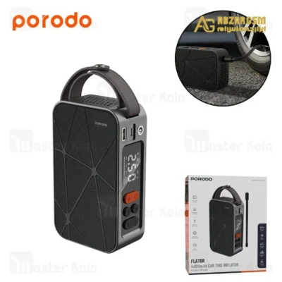کمپرسور باد پرودو Porodo Flator PDGA03BK همراه با چراغ قوه