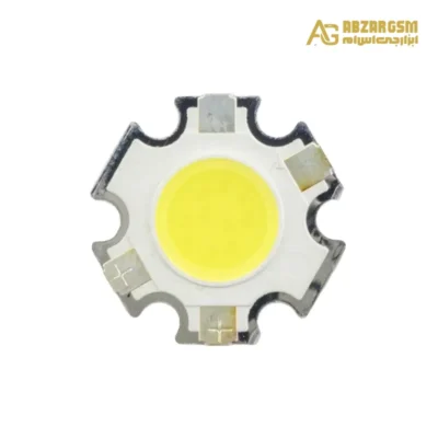 LED COB سفید مهتابی 5W سایز 20mm مدل 2B5C