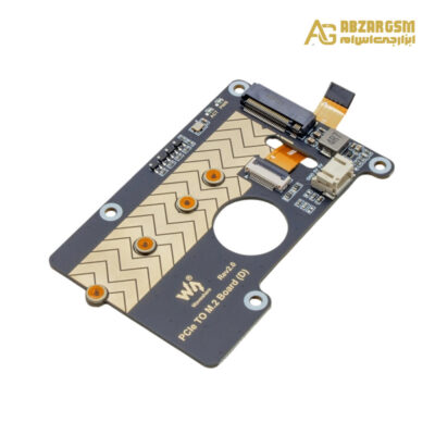 برد مبدل PCIe به M.2 NVMe مناسب Raspberry Pi 5 نسخه D مارک Waveshare