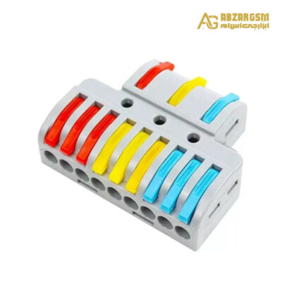 ترمینال 3 به 9 کانال Lever Nuts مدل YS-93