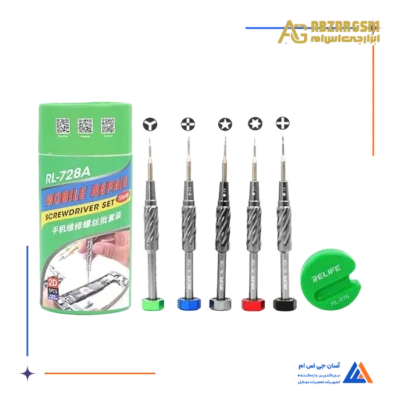 ست پیچ گوشتی 5تایی RELIFE RL-728A