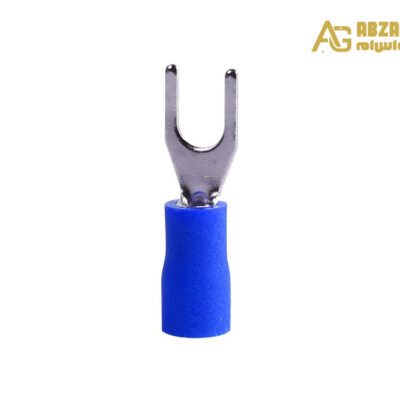 سرسیم دوشاخ روکش دار آبی مدل SV2-3 بسته100 تایی
