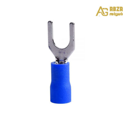 سرسیم دوشاخ روکش دار آبی مدل SV2-4 بسته100 تایی