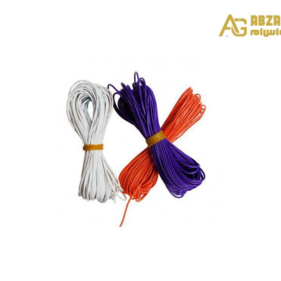سیم افشان سایز AWG-26A قهوه ای - 10 متری