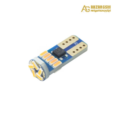 لامپ LED خودرویی 15تایی 2W پایه T10 نارنجی