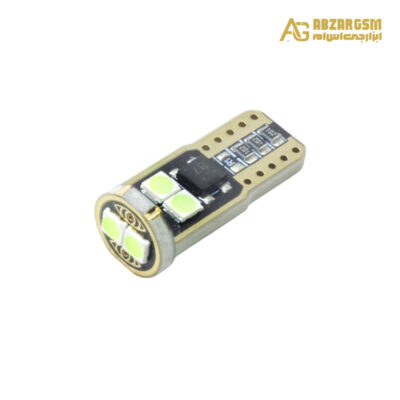 لامپ LED خودرویی 6تایی 2W پایه T10 آبی