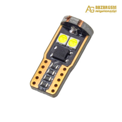لامپ LED خودرویی 6تایی 2W پایه T10 سفید مهتابی