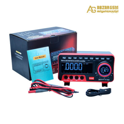 مولتی متر و اسپیکر رومیزی اتورنج ZOYI مدل ZT-5566
